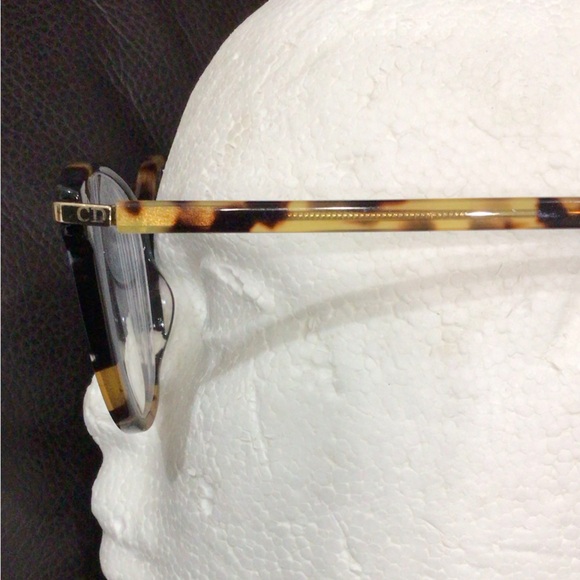 Dior Essence-11 Brown/Blue Tortoise/Gold JBW Eyeglasses Frames - Picture 3 of 10